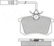 Aisin ASN-2292 - Тормозные колодки, дисковые, комплект unicars.by