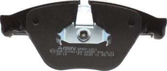 AISIN BPBM-1011 - Тормозные колодки, дисковые, комплект unicars.by