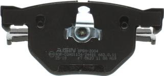 AISIN BPBM-2004 - Тормозные колодки, дисковые, комплект unicars.by