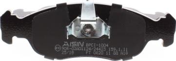 AISIN BPCI-1004 - Тормозные колодки, дисковые, комплект unicars.by