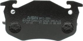 AISIN BPCI-2001 - Тормозные колодки, дисковые, комплект unicars.by