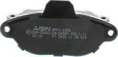 AISIN BPFI-1006 - Тормозные колодки, дисковые, комплект unicars.by