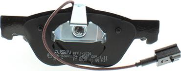 AISIN BPFI-1036 - Тормозные колодки, дисковые, комплект unicars.by