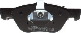 AISIN BPFI-1032 - Тормозные колодки, дисковые, комплект unicars.by