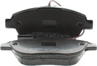 Aisin BPFI-1024 - Тормозные колодки, дисковые, комплект unicars.by