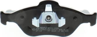 AISIN BPFO-1008 - Тормозные колодки, дисковые, комплект unicars.by