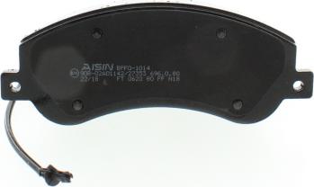 AISIN BPFO-1014 - Тормозные колодки, дисковые, комплект unicars.by