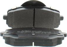 AISIN BPHY-1005 - Тормозные колодки, дисковые, комплект unicars.by