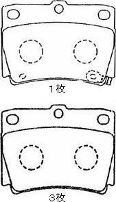 Japanparts PP592MK - Тормозные колодки, дисковые, комплект unicars.by