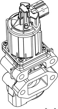 Aisin EGRAZ-7059 - Клапан возврата ОГ unicars.by