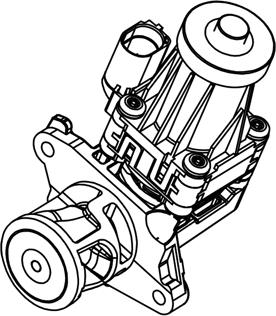 Aisin EGRAZ-7013 - Клапан возврата ОГ unicars.by