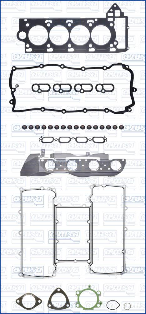 Ajusa 52446100 - Комплект прокладок, головка цилиндра unicars.by