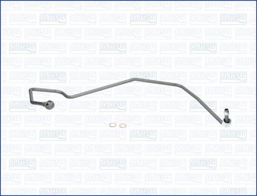 Ajusa OP10393 - Трубка, маслопровод компрессора unicars.by