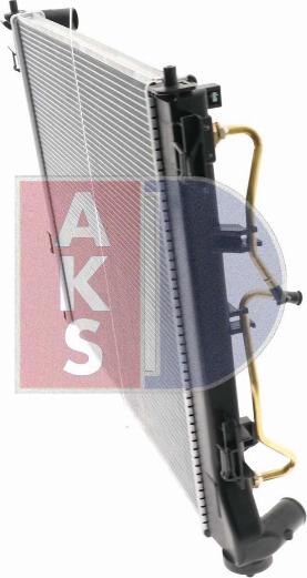 AKS Dasis 560158N - Радиатор, охлаждение двигателя unicars.by