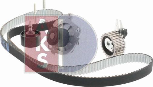 AKS Dasis 570291N - Водяной насос + комплект зубчатого ремня ГРМ unicars.by