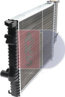 AKS Dasis 050940N - Радиатор, охлаждение двигателя unicars.by