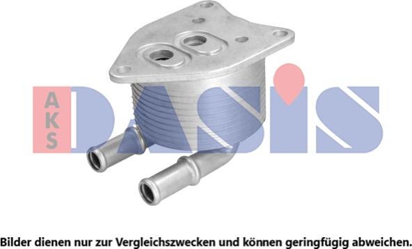 AKS Dasis 066023N - Масляный радиатор, автоматическая коробка передач unicars.by
