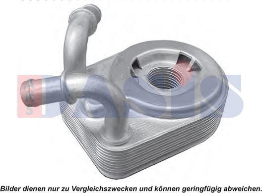 AKS Dasis 086006N - Масляный радиатор, двигательное масло unicars.by