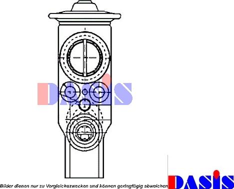 AKS Dasis 840145N - Расширительный клапан, кондиционер unicars.by