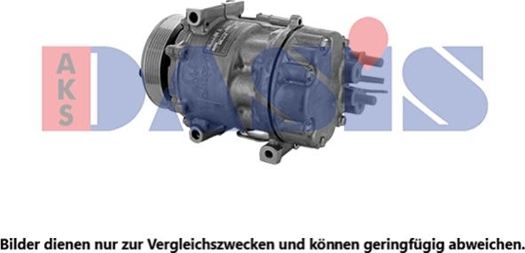 AKS Dasis 853056N - Компрессор кондиционера unicars.by