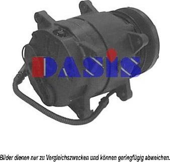 AKS Dasis 853700N - Компрессор кондиционера unicars.by