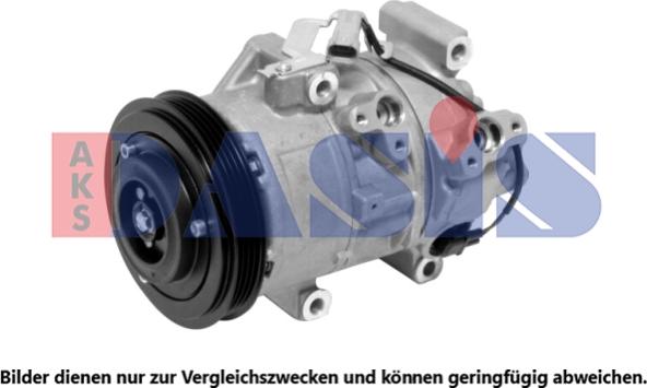 AKS Dasis 852719N - Компрессор кондиционера unicars.by