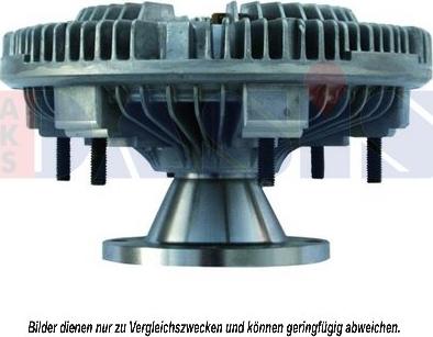 AKS Dasis 268270N - Сцепление, вентилятор радиатора unicars.by