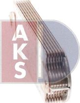 AKS Dasis 286002N - Масляный радиатор, двигательное масло unicars.by