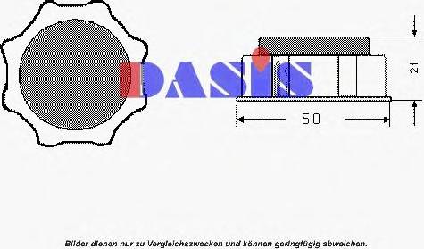 AKS Dasis 751662N - Крышка горловины радиатора unicars.by