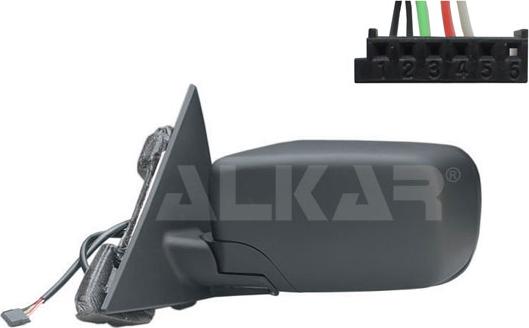 Alkar 6125849 - Наружное зеркало unicars.by