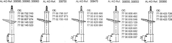 AL-KO 308553 - Амортизатор unicars.by