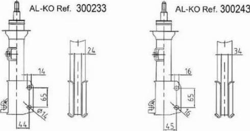 AL-KO 300230 - Амортизатор unicars.by