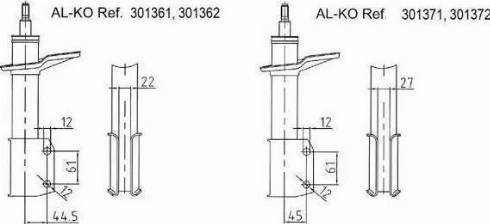 AL-KO 301371 - Амортизатор unicars.by