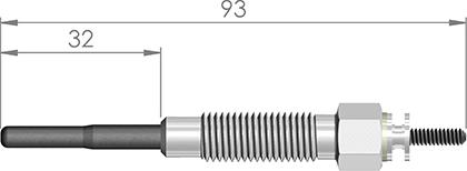 A-N PARTS 095 101 - Свеча накаливания unicars.by