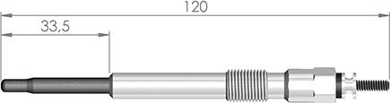 A-N PARTS 120 246 - Свеча накаливания unicars.by