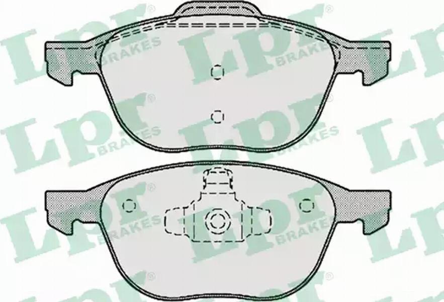 AP 05P1190 - Тормозные колодки, дисковые, комплект unicars.by