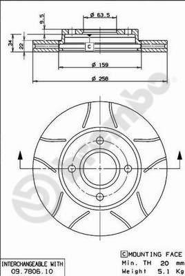 AP X 24760 - Тормозной диск unicars.by