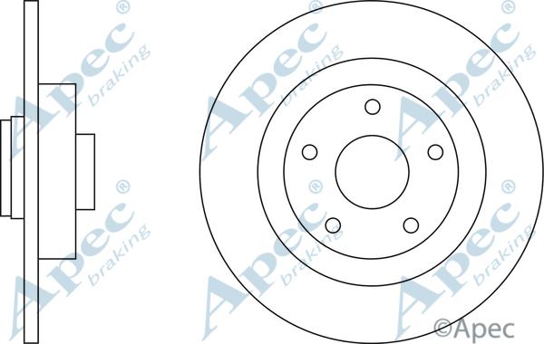 Triscan 8120 25169 - Тормозной диск unicars.by