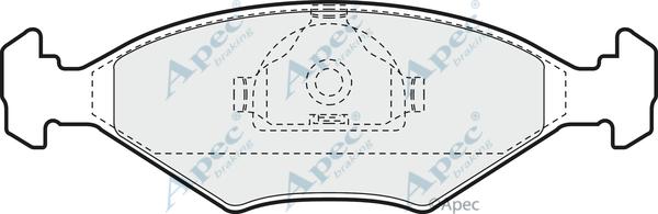 Remsa 0281.12 - Тормозные колодки, дисковые, комплект unicars.by