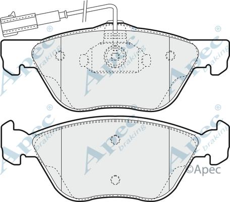 ACDelco AC684081D - Тормозные колодки, дисковые, комплект unicars.by