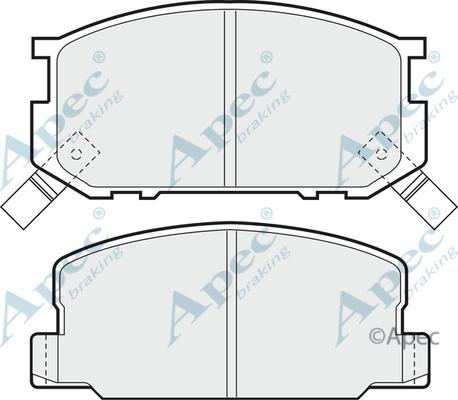 FTE BL2328A1 - Тормозные колодки, дисковые, комплект unicars.by