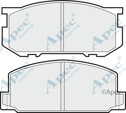 Kawe 0180 00 - Тормозные колодки, дисковые, комплект unicars.by