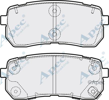 BOSCH BP1822 - Тормозные колодки, дисковые, комплект unicars.by