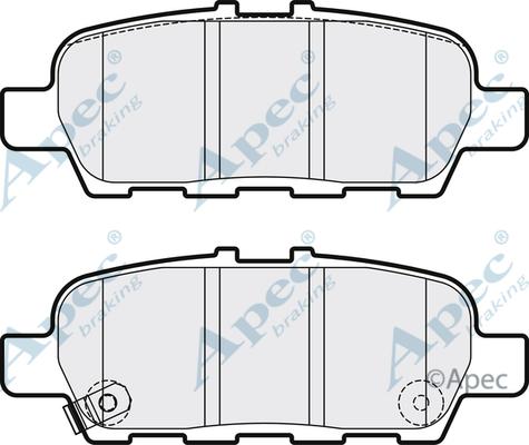 Key Parts KBP2283 - Тормозные колодки, дисковые, комплект unicars.by