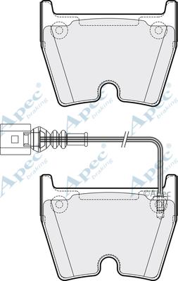 FTE 9001787 - Тормозные колодки, дисковые, комплект unicars.by