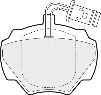 Spidan 0.081294 - Тормозные колодки, дисковые, комплект unicars.by