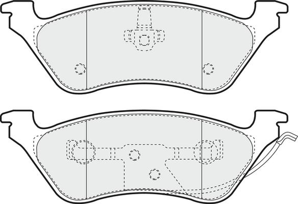 Magneti Marelli 363700201421 - Тормозные колодки, дисковые, комплект unicars.by