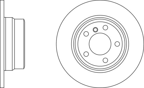 HELLA 8DD 355 107-761 - Тормозной диск unicars.by