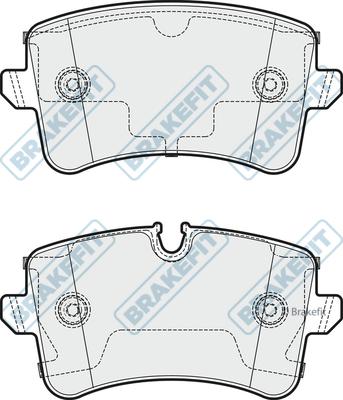 HELLA 8DB 355 016-161 - Тормозные колодки, дисковые, комплект unicars.by