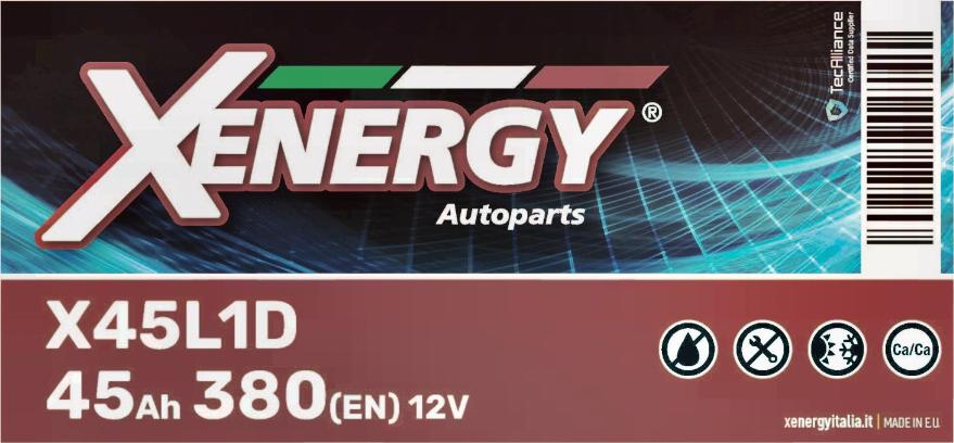 AP XENERGY X45L1D - Стартерная аккумуляторная батарея, АКБ unicars.by